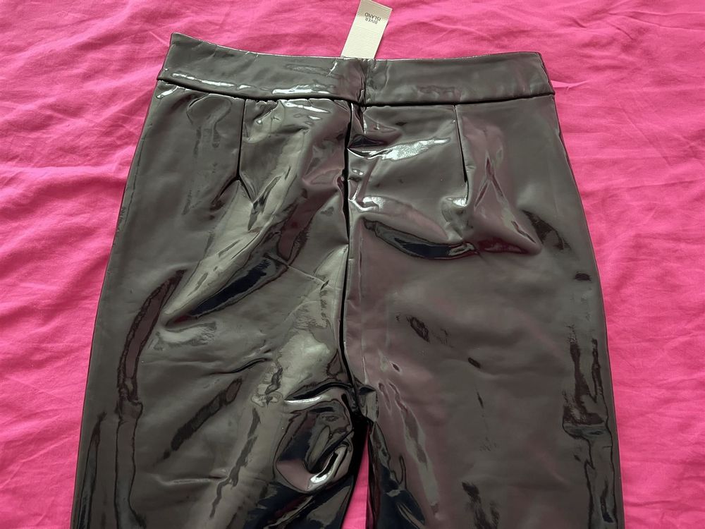 River island clearance vinyl leggings