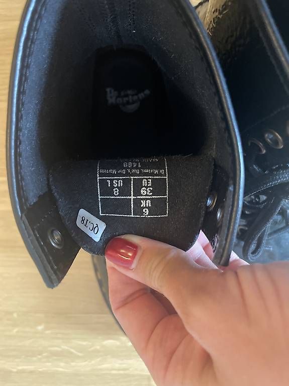 Dr. Martens Scarpe da donna: Dr. Martens Boots Stiefel lack, Gr. 39 – Nuovo (secondo la descrizione) da Aesch ZH venduto da rebekkanoemi 4