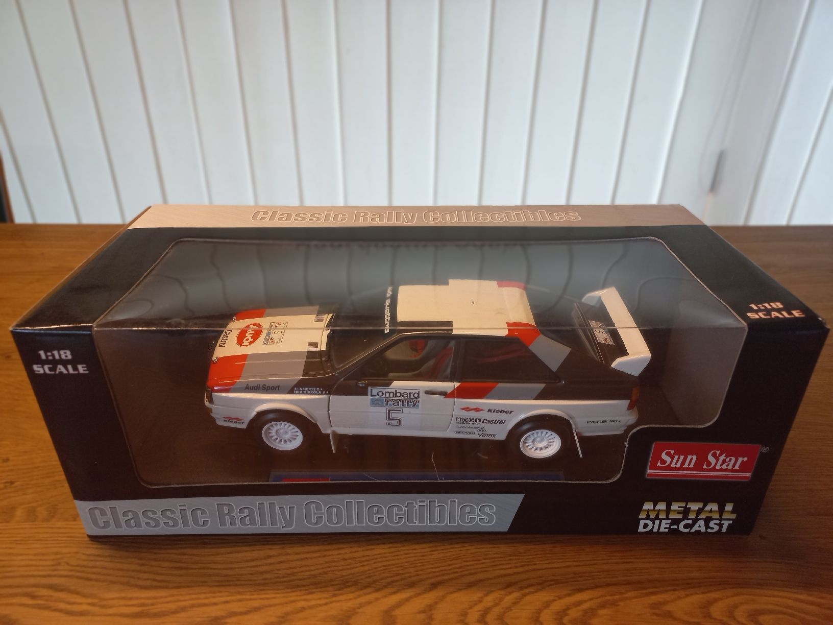 Sun Star Modellini d'auto: Audi Quattro Rally 1:18 Sunstar – Nuovo (secondo la descrizione) da Frutigen venduto da samuele80 1