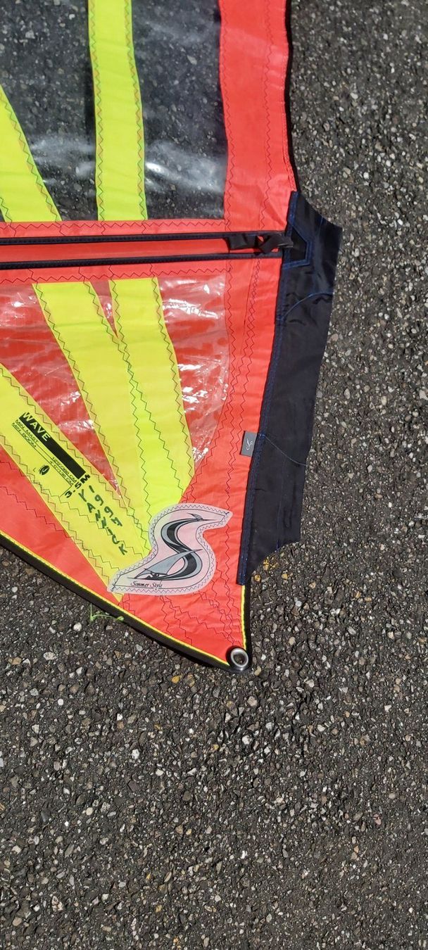 Surf: Simmerstyle Windsurfsegel 3.5 m2 – Usato da Uffikon venduto da san123day 2