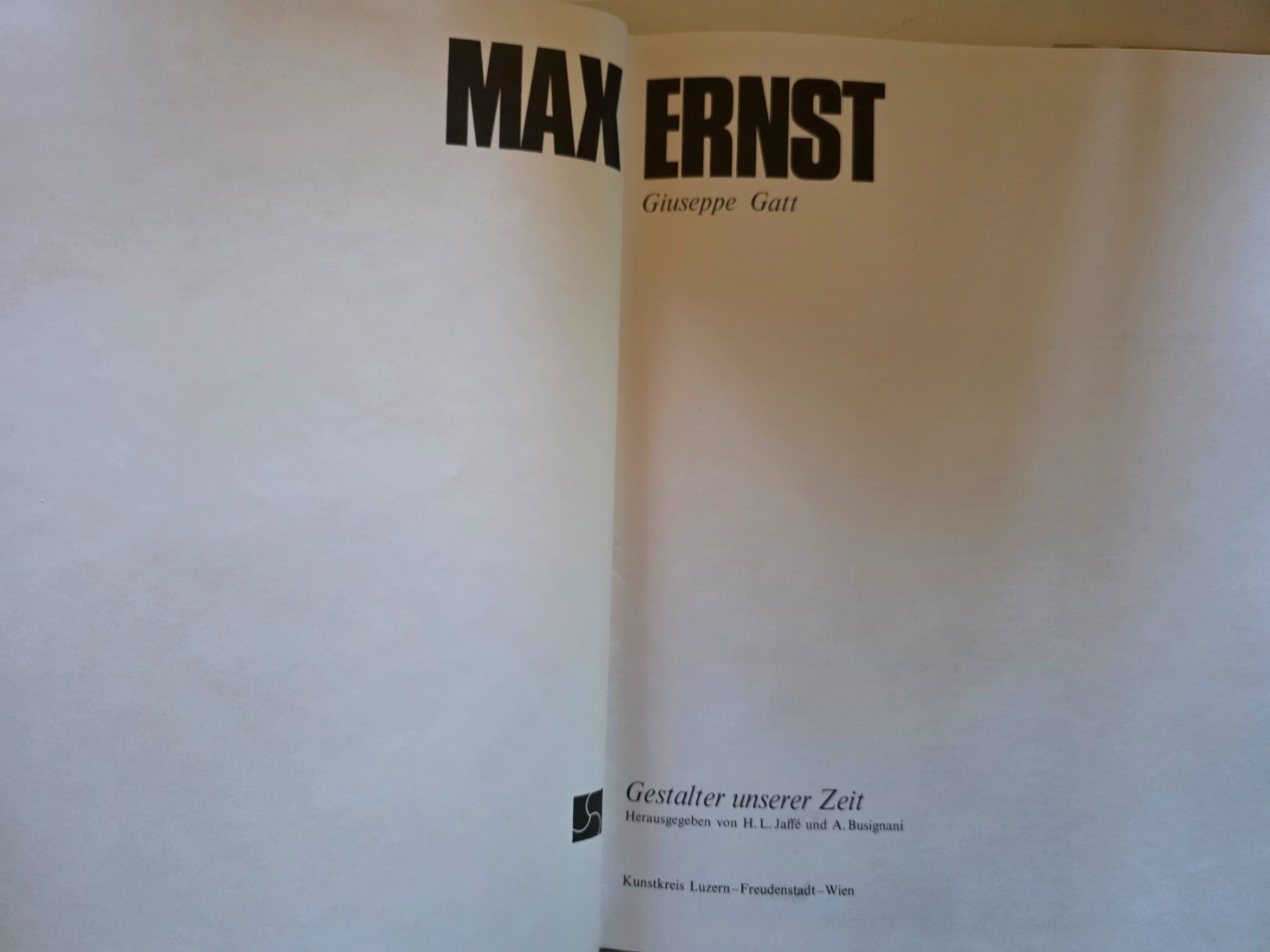 Bücher: Max Ernst - Gestalter unserer Zeit - 1969 – Gebraucht aus Walterswil BE von Lonitti 5