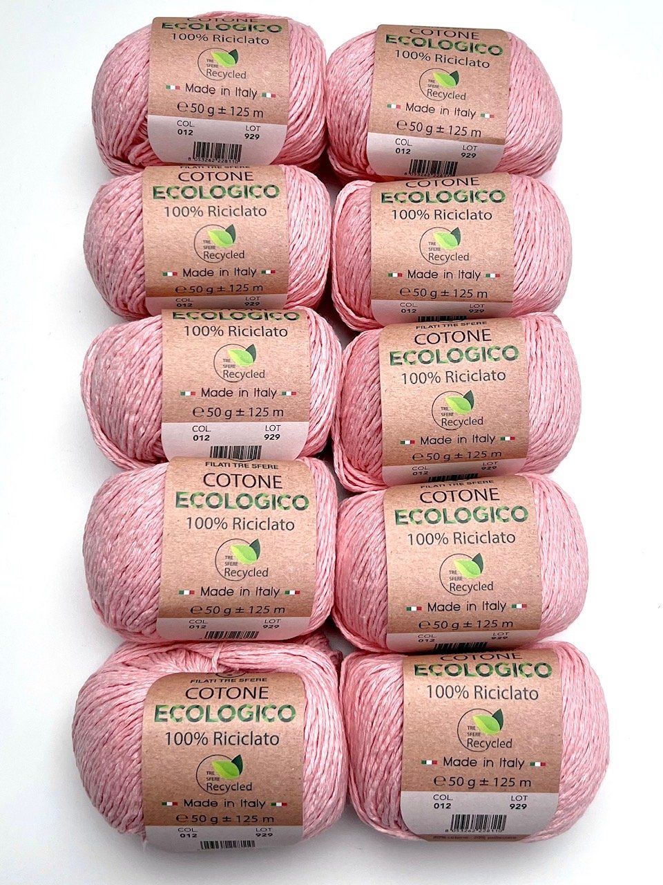 Lana: Baumwolle Cotone Ecologico 10 Knäuel nr.012 – Nuovo e nell'imballaggio originale da Plons venduto da Zimpfer 3