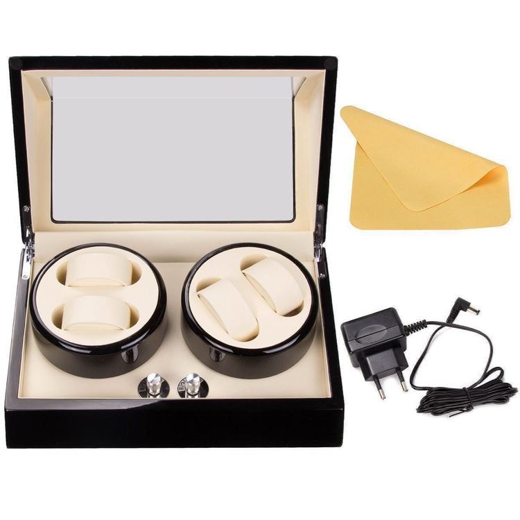 Scatole porta orologi: Uhrenbeweger Automatische 4 + 0 Uhren – Nuovo (secondo la descrizione) da Thun venduto da thunshop 3