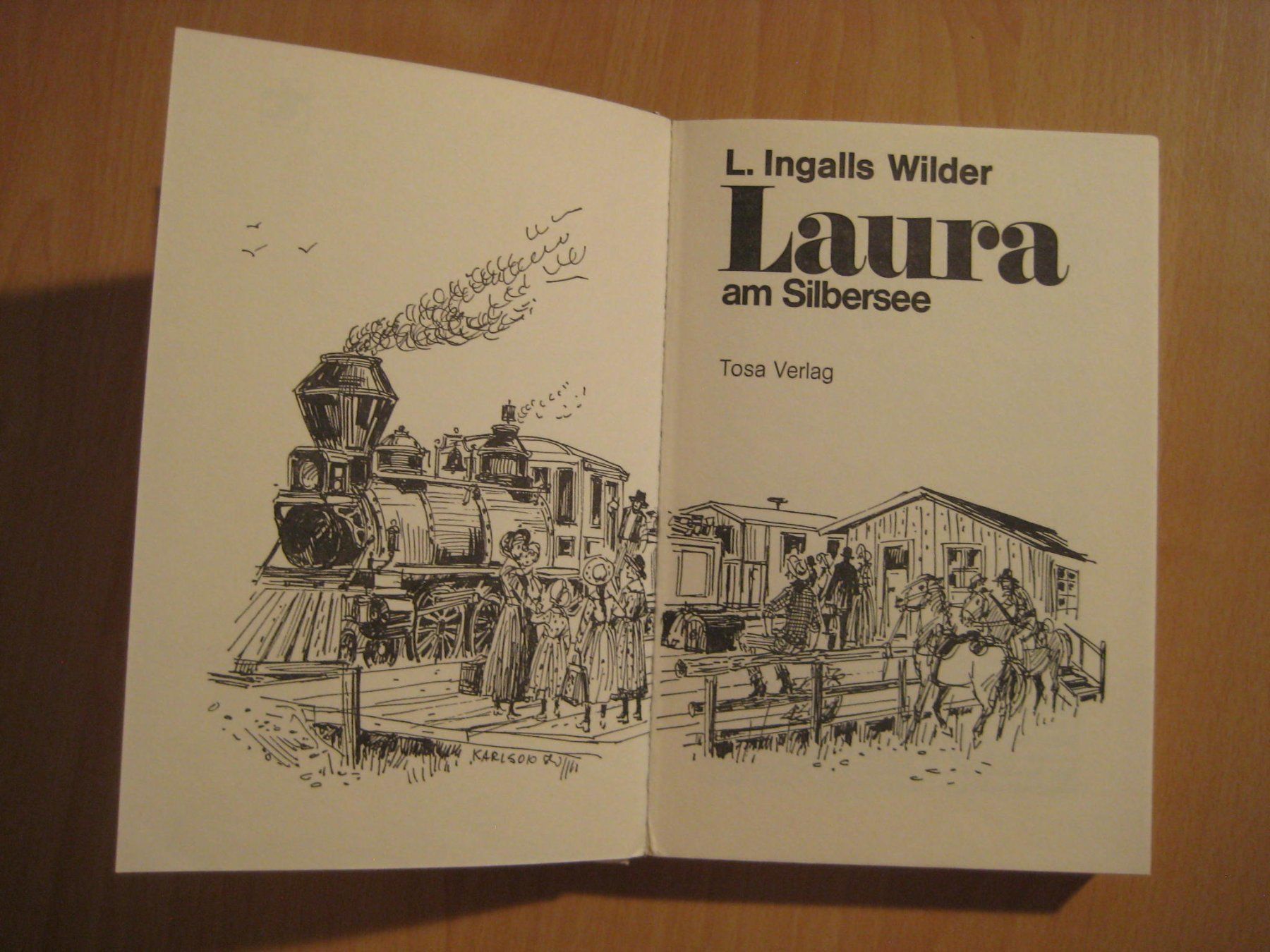 Livres: Laura am Silbersee – D'occasion à Greifensee par Janali01 2
