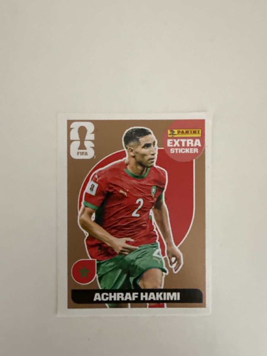Panini Sammelbilder & Trading cards: Hakimi extra sticker Bronza – Neu und originalverpackt aus Maienfeld von and_g6ts