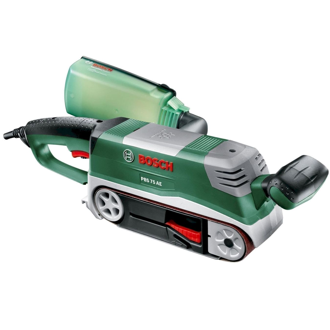Bosch Smerigliatrici & Lucidatrici: Bosch Bandschleifer PBS 75 AE Set 750W – Nuovo e nell'imballaggio originale da Bottighofen venduto da zaap 3
