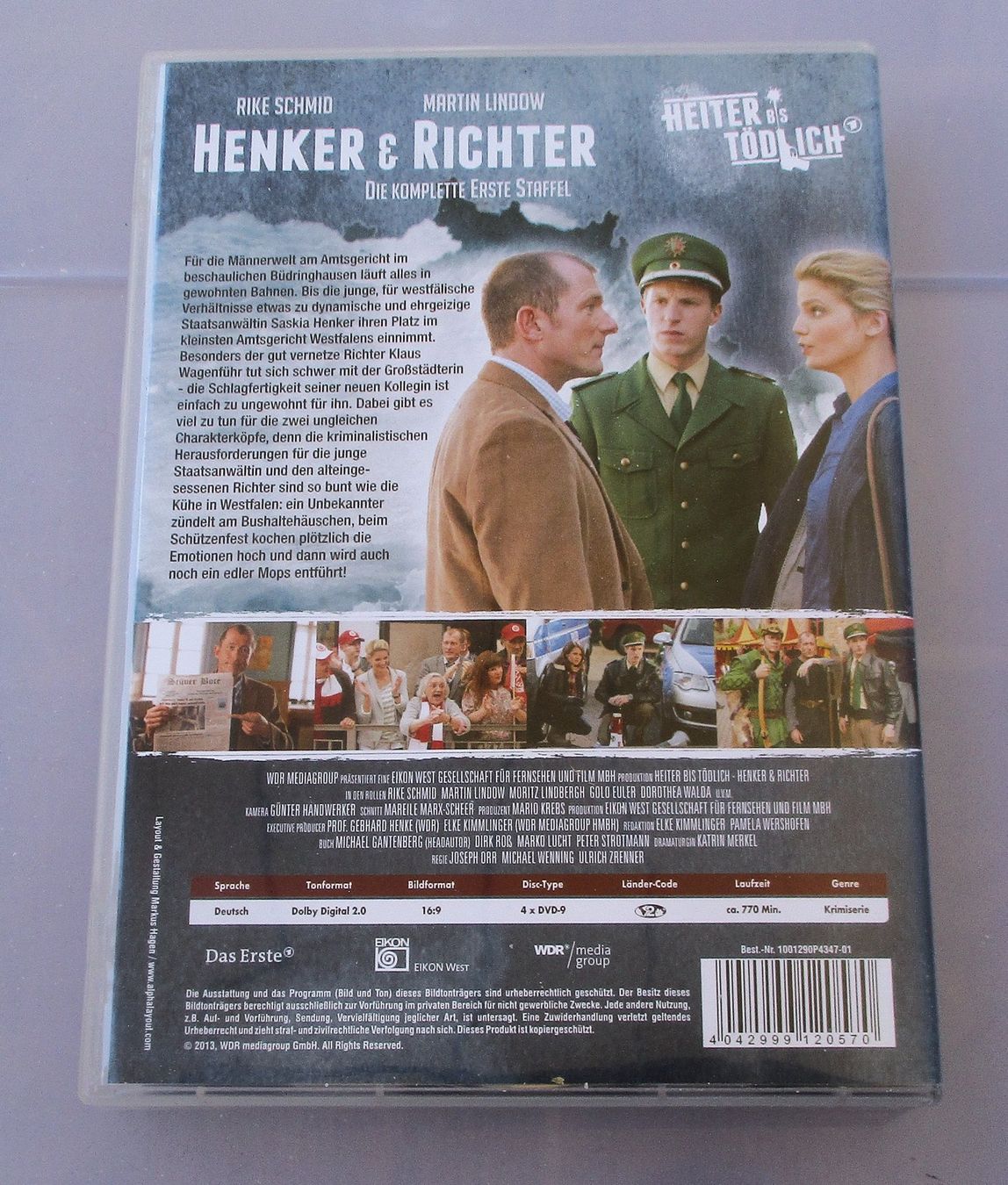 Tutti i DVDs: HENKER & RICHTER - Komplette Serie 4-DVD – Usato da Wattwil venduto da Muriel10 1