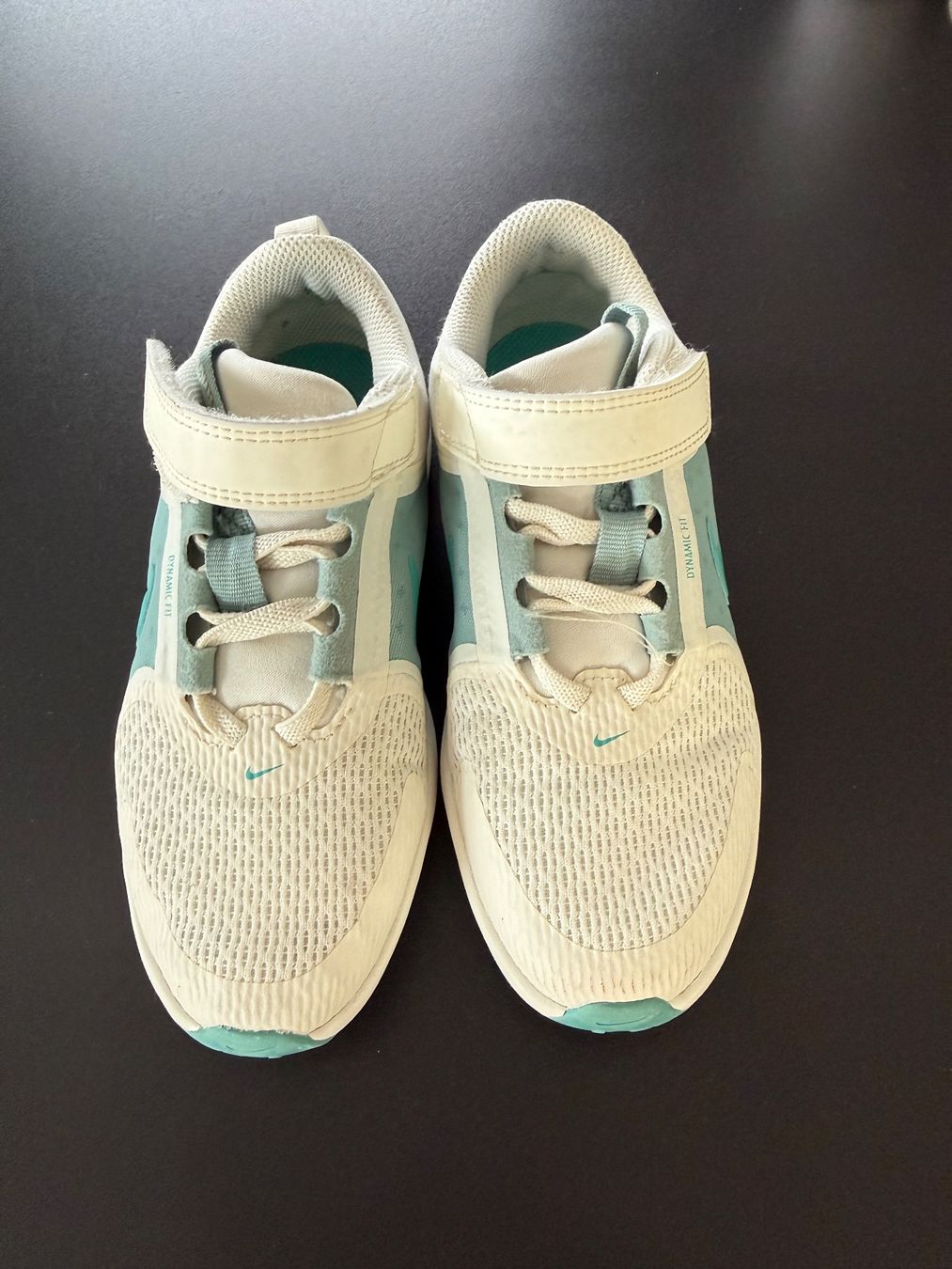 Nike Scarpe da uomo: Basket Nike blanche et verte – Usato da Etagnieres venduto da LV1982