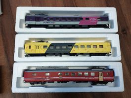 Lima H0 - 3 verschiedene SBB Speise-/Restaurant-Wagen - OVP