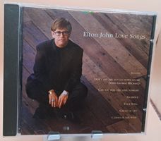 CD - "Elton John"  Love Songs  Titel gem. Foto  (1995)