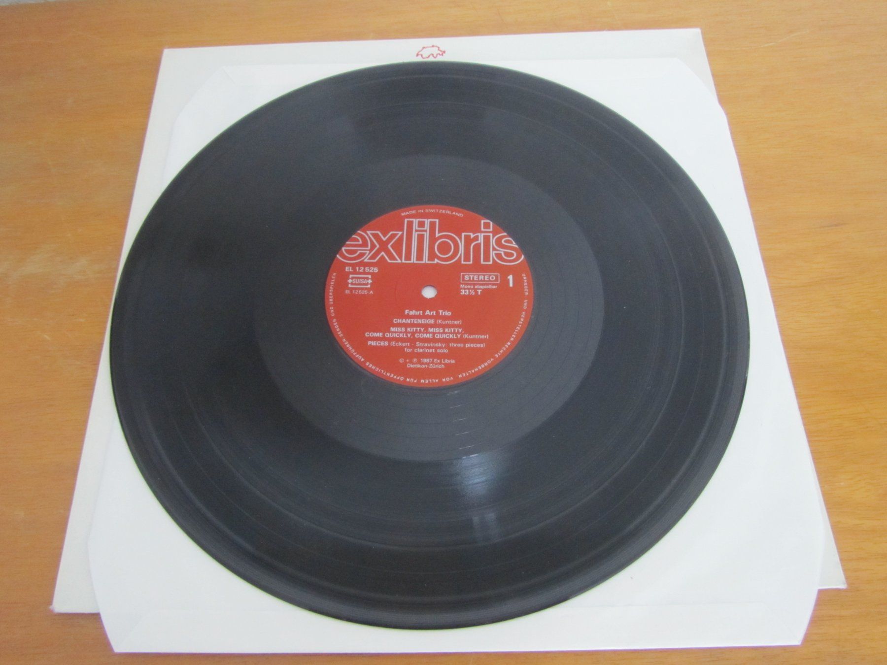 Dischi in vinile: FAHRT ART TRIO  /  Swiss Jazz – Usato da Seengen venduto da mikelele 2