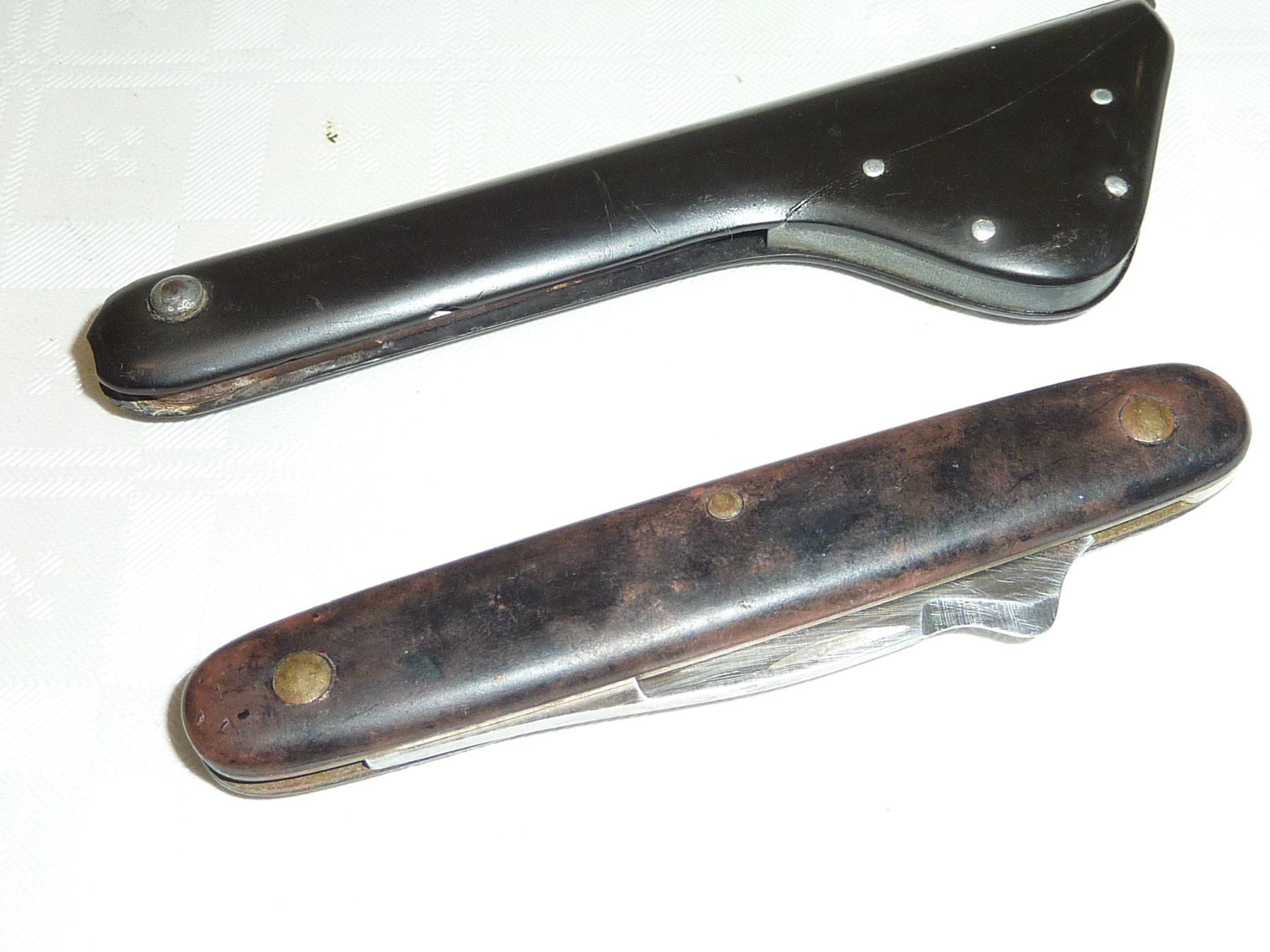 Coltelli tascabile: Antike Aderlass- u. Okulier-Messer Sackmesser Taschenmesser – Usato da Dietikon venduto da damaszen 6