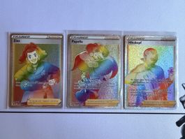 Pokémon Rainbow Zisu, Papella & Hitzkopf Trainer