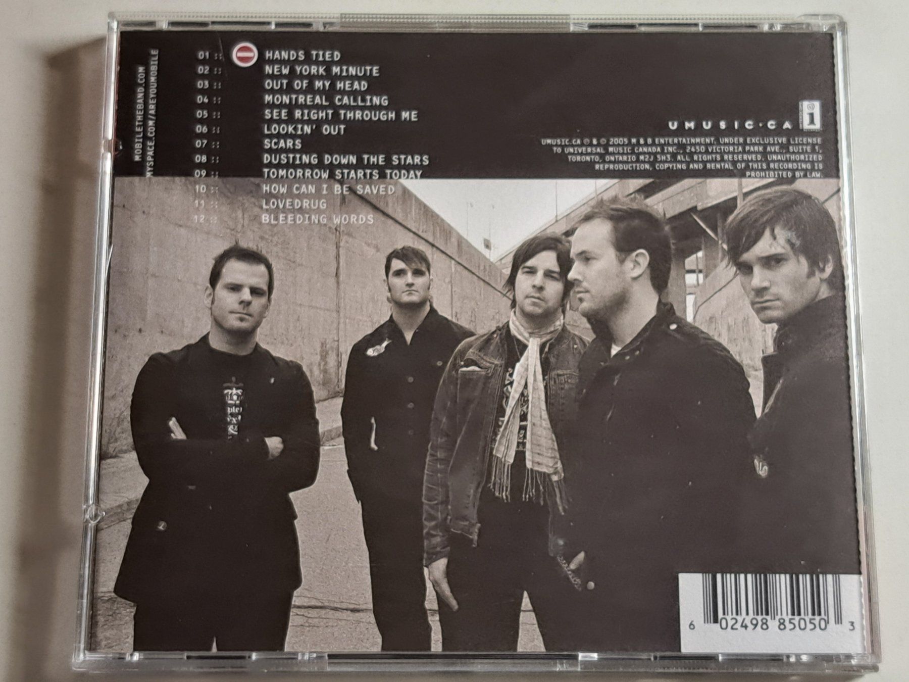CD: MOBILE - Tomorrow starts today – Usato da Wichtrach venduto da LuckyLuke69 1