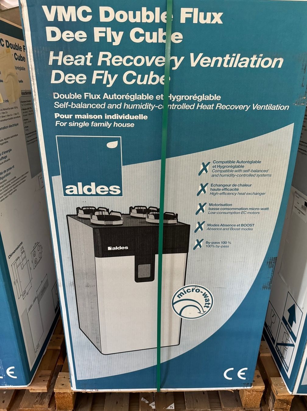 Ventilatoren: Aldes -Lüftungsanlage Neu – Neu und originalverpackt aus Härkingen von 1S. 5