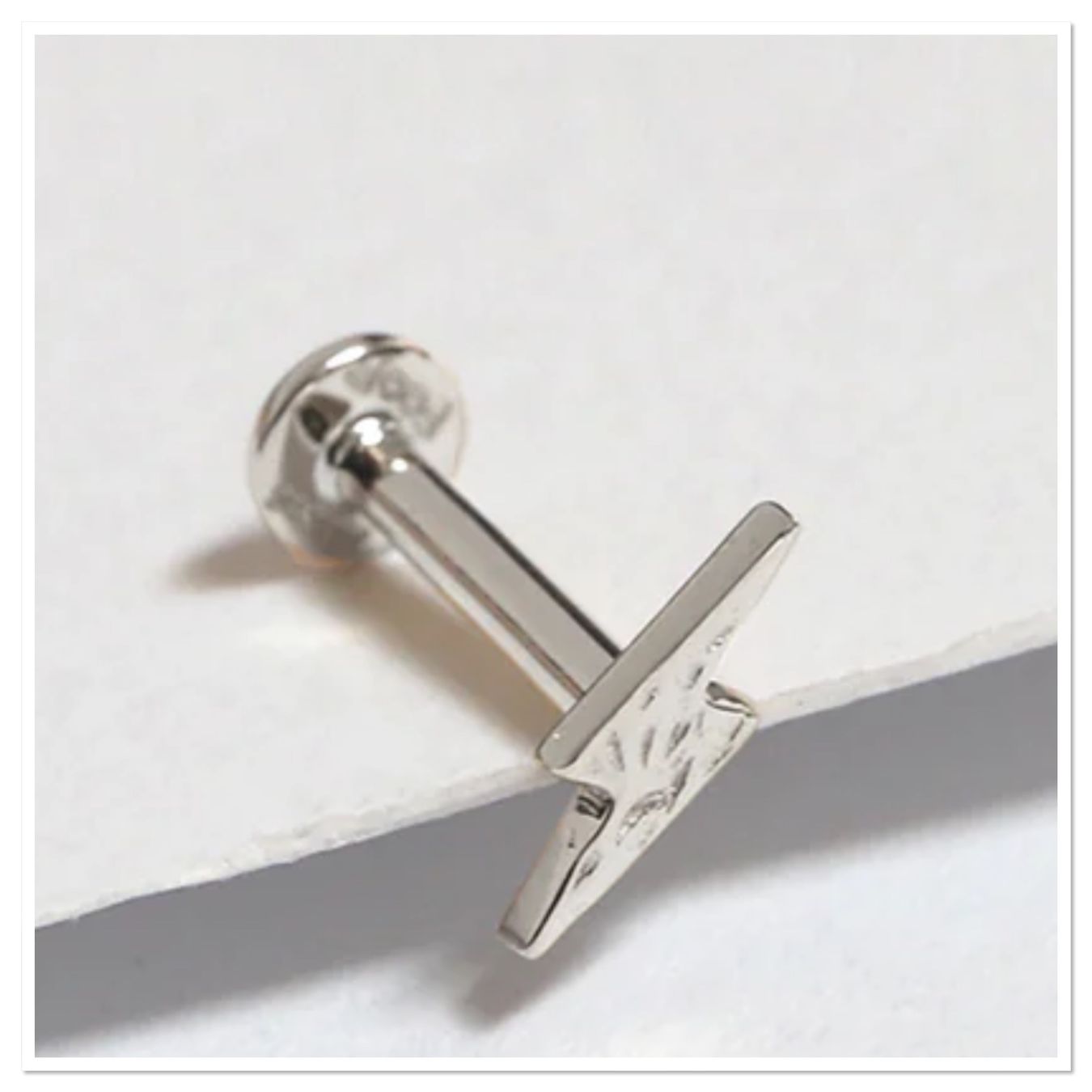 Gioielli per piercing: Schnäppchen Weissgold Piercing neu – Nuovo (secondo la descrizione) da Spreitenbach venduto da seida76