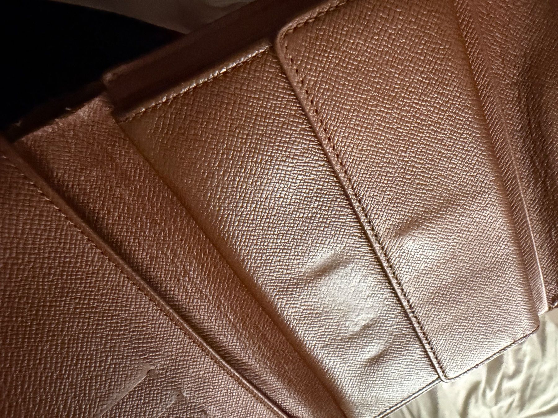 Louis Vuitton Portemonnaie: Louis Vuitton Geldbörse Monogram Canvas gebraucht – Gebraucht aus Lenzburg von Saskiasaurus 3