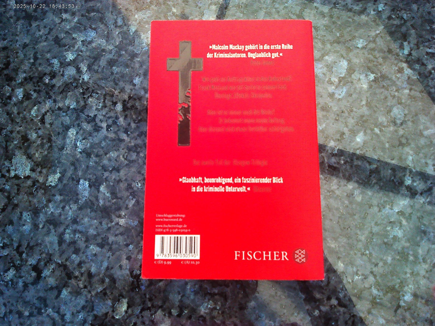 Livres: Der Killer hat das letzte Wort von Malcolm Mackay – D'occasion à reitnau par Sib7 1