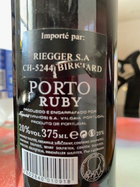 Spirituosen: Portwein Ruby – Neu (gemäss Beschreibung) aus Flaach von hundeli2 1