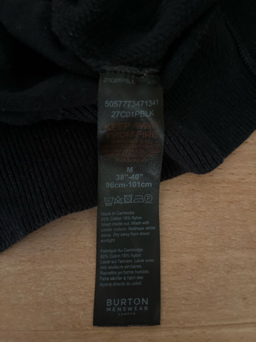 Burton Maglioni & Felpe: Burton pullover schwarz M – Usato da Aesch BL venduto da shuja01 2
