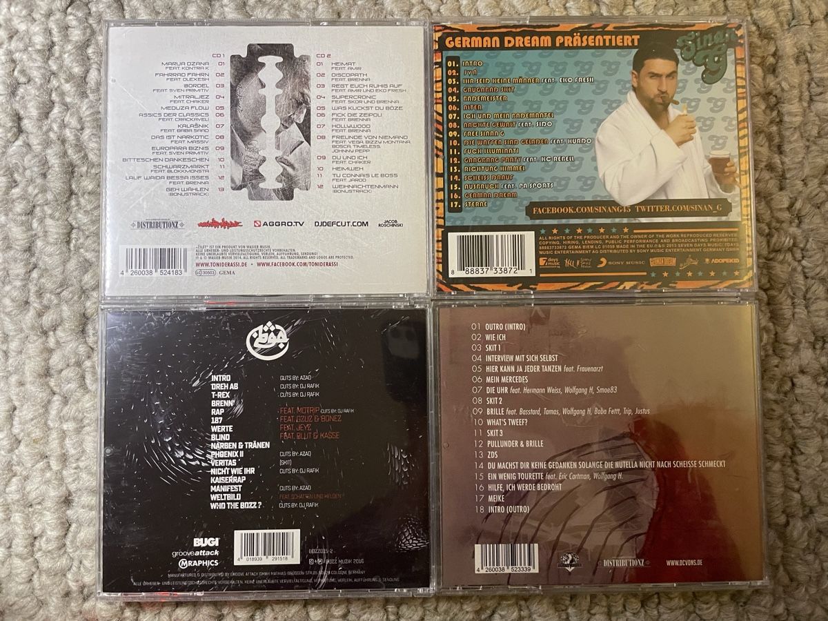 CD: Toni der Assi/Sinan G/Nebel ll/DCVDNS – Usato da Reinach AG venduto da trigger7811 1