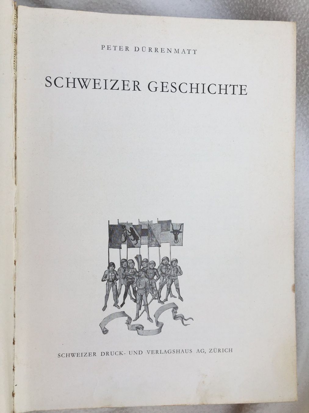 Libri: Buch - Dürrenmatt - Schweizer Geschichte - 1963 – Usato da Magden venduto da DorotheaKL 1