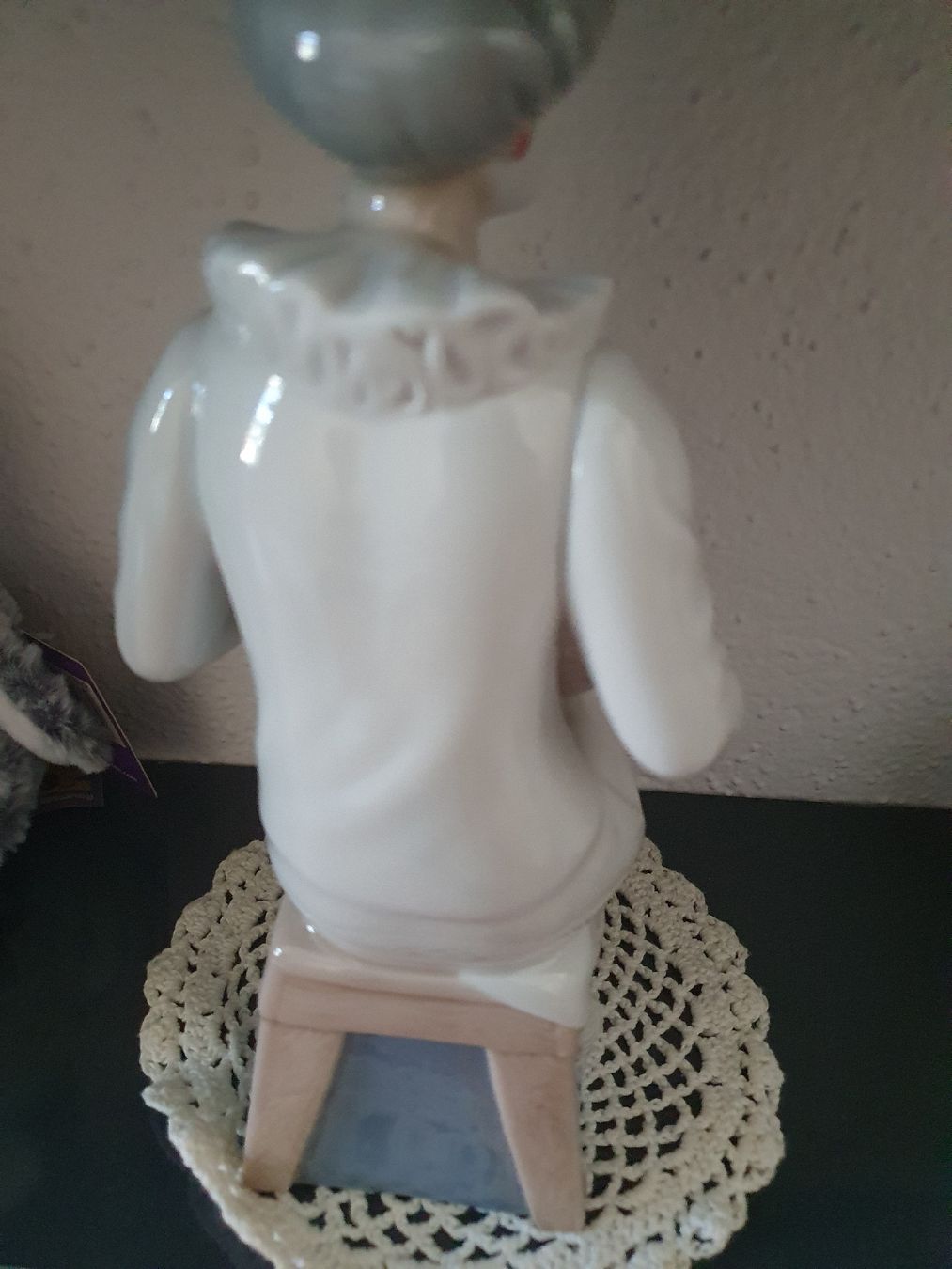 Figuren: Porzellan Harlekin  mit Violine – Gebraucht aus Klingnau von Fee1960 2