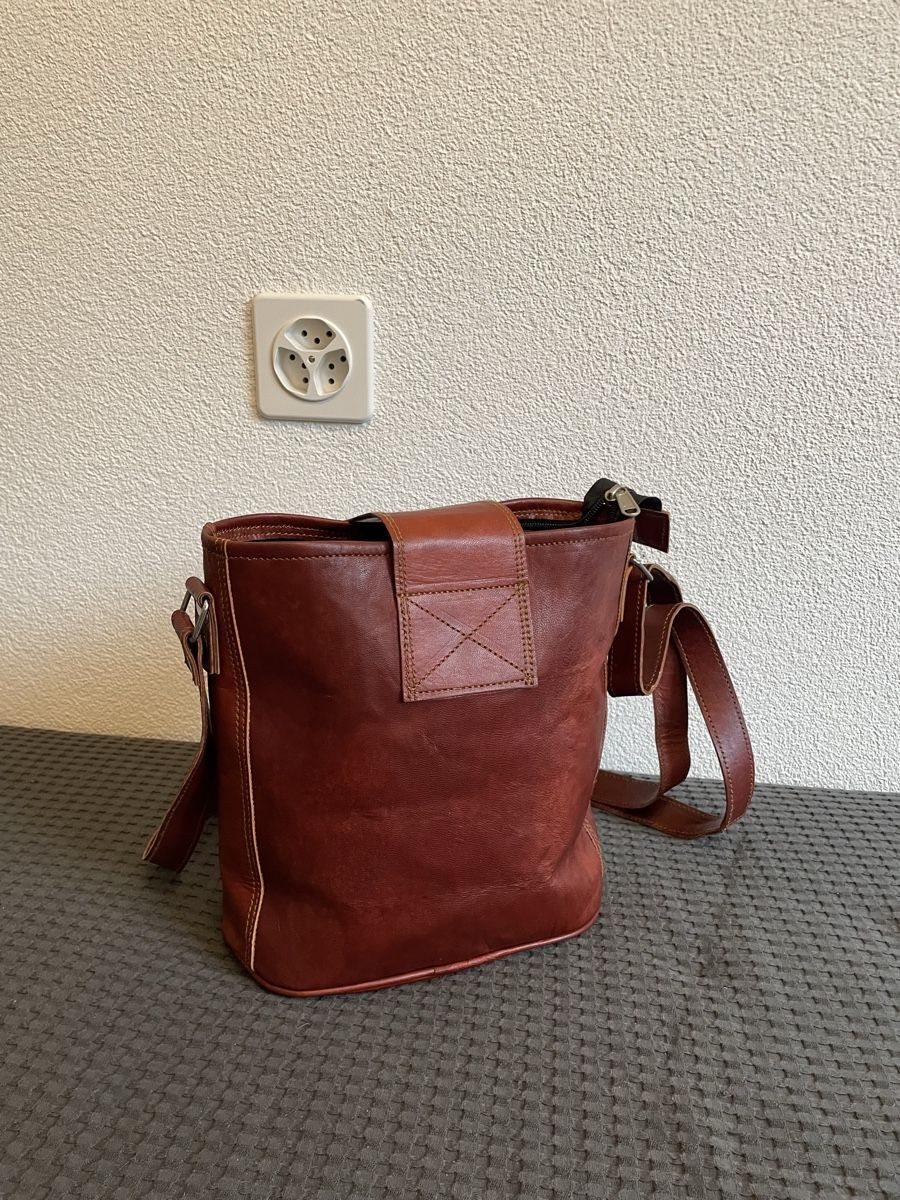 Borse: Leder Tasche Gusti Braun – Nuovo (secondo la descrizione) da Solothurn venduto da joodie12 1