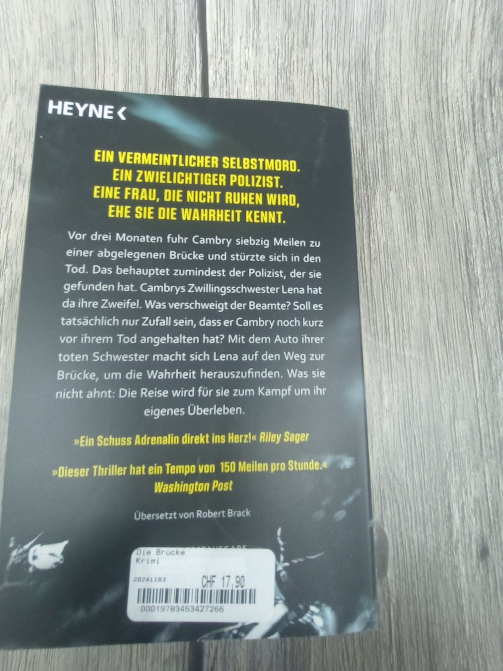 Libri: Die Brücke Thriller Taylor Adams – Usato da Gisikon venduto da Tanja1983 2