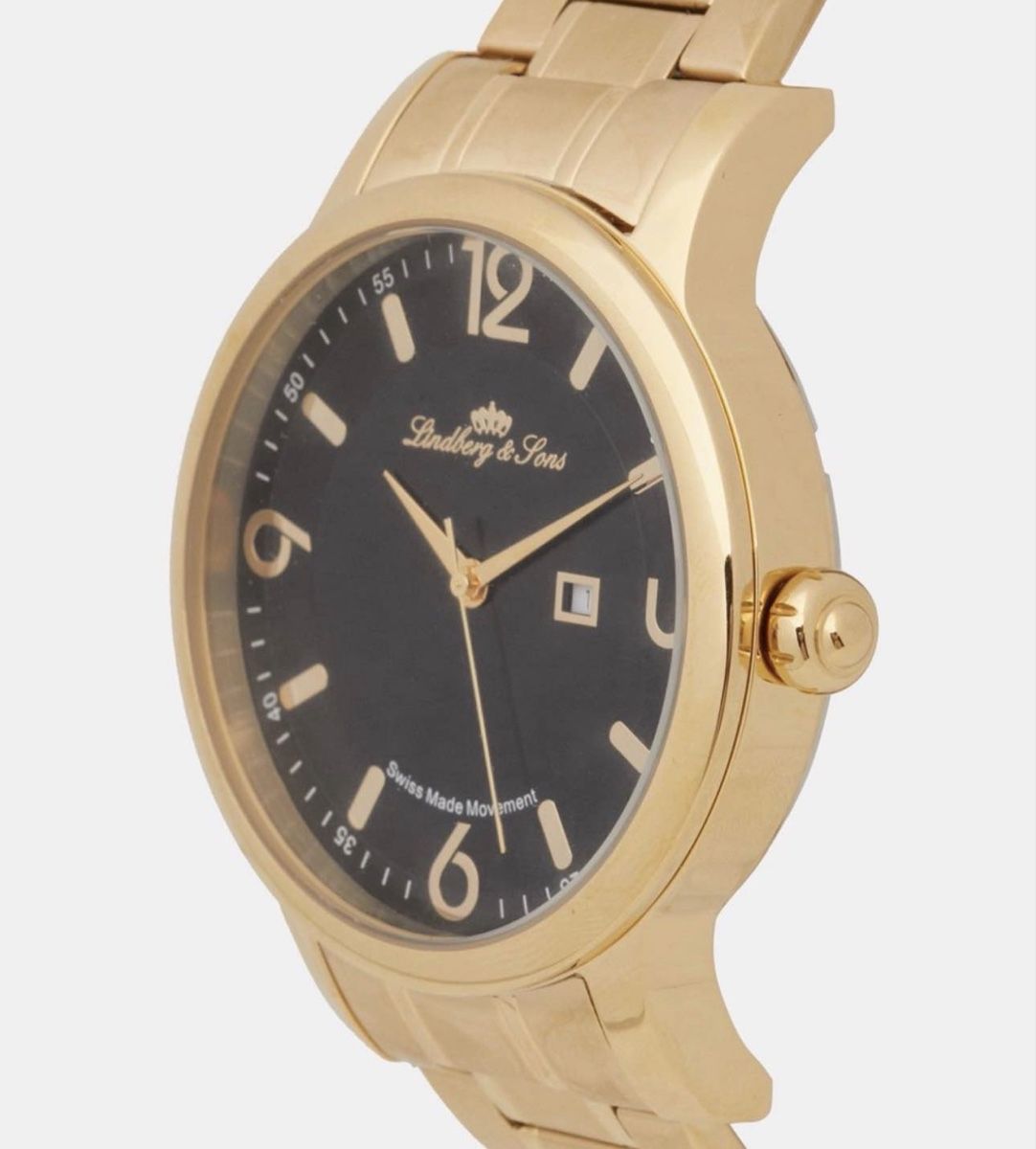 Orologi: Lindberg & Sons Gold Uhr – Nuovo e nell'imballaggio originale da Brugg AG venduto da jac_qw5s 1