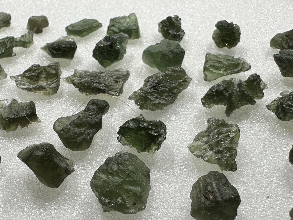 Minerali & Pietre curative: Moldavite 40 Stk./40g – Nuovo (secondo la descrizione) da Jona venduto da Moldavitsammler