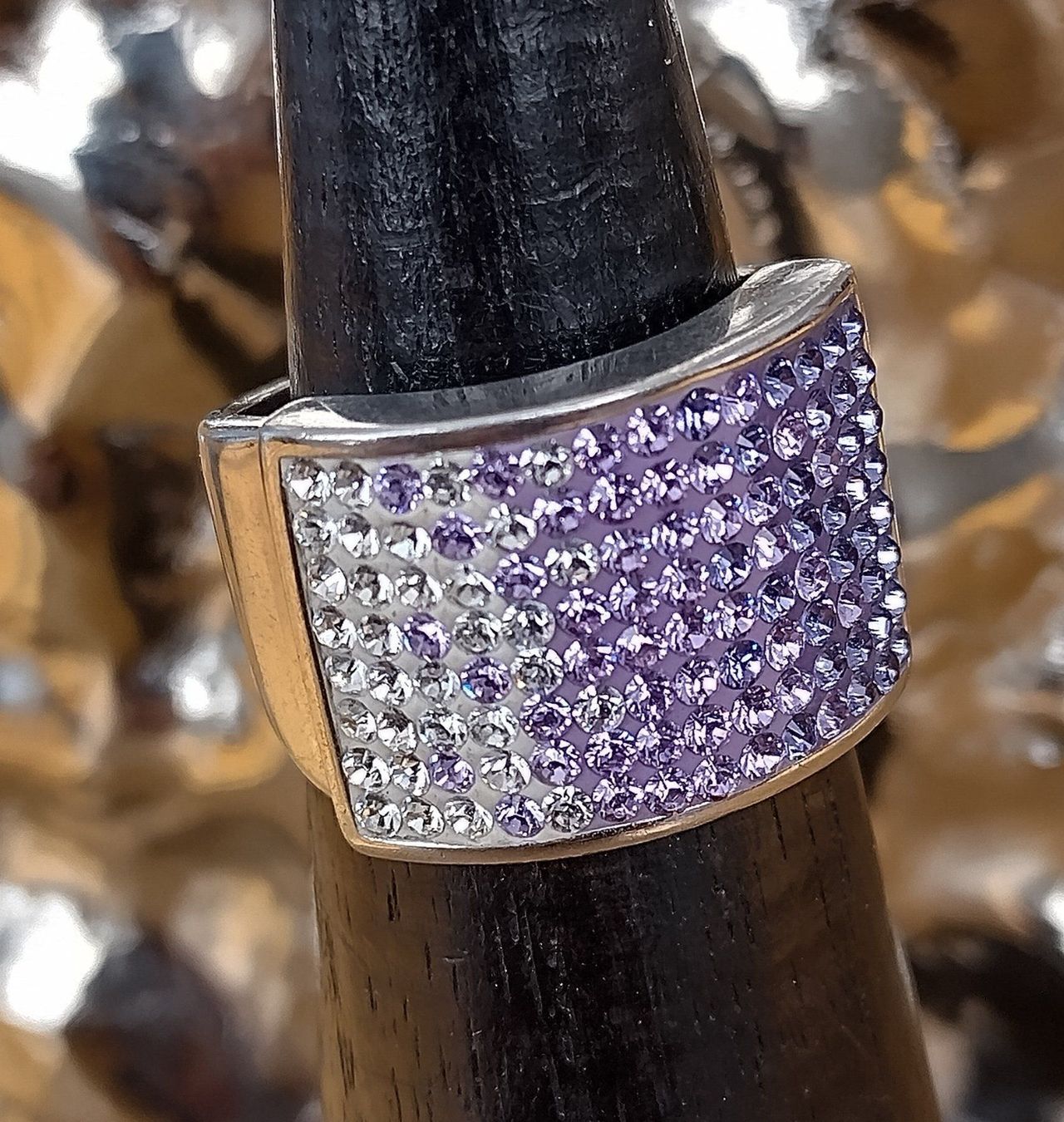Anelli: GLITZER RING IN 925 SILBER – Usato da Romanshorn venduto da BoutiqueA 6