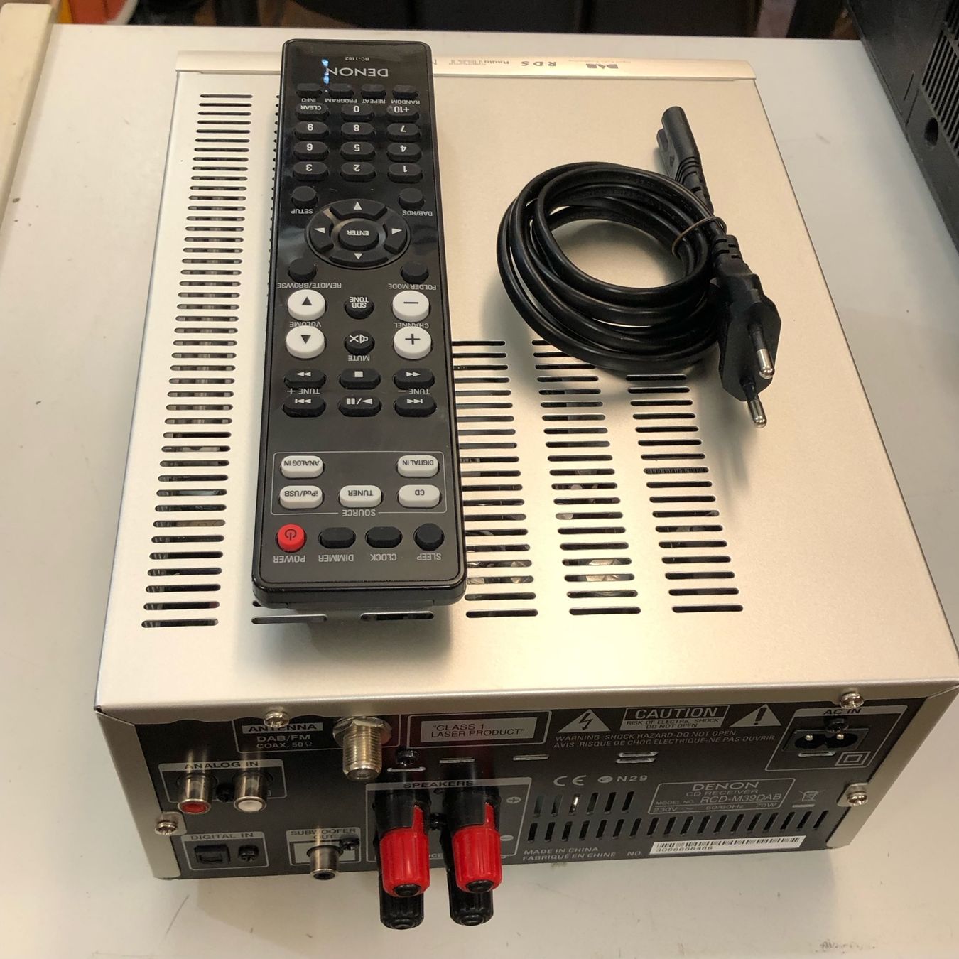 Denon Receiver: Denon HiFi-Anlage Modell RCD-M39 DAB – Gebraucht aus Neerach von Arbimus 5