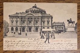 Souvenir de Genève, le Théâtre ca. 1900, n. München