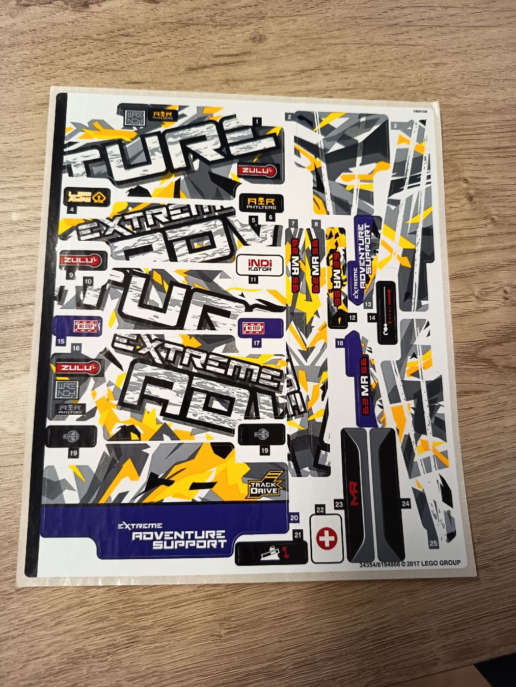 Lego Kit di costruzioni: Lego Technic ® 42069 sticker, Aufkleber – Nuovo (secondo la descrizione) da Frauenfeld venduto da sveno666