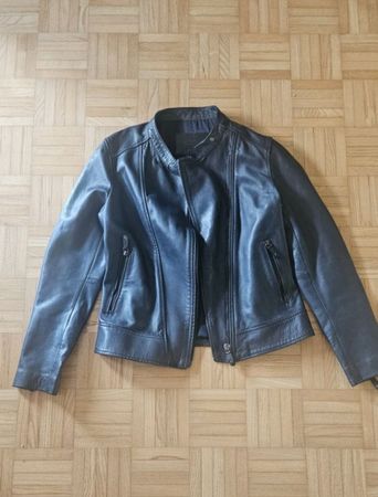 Massimo Dutti Lederjacke Grösse S/XS