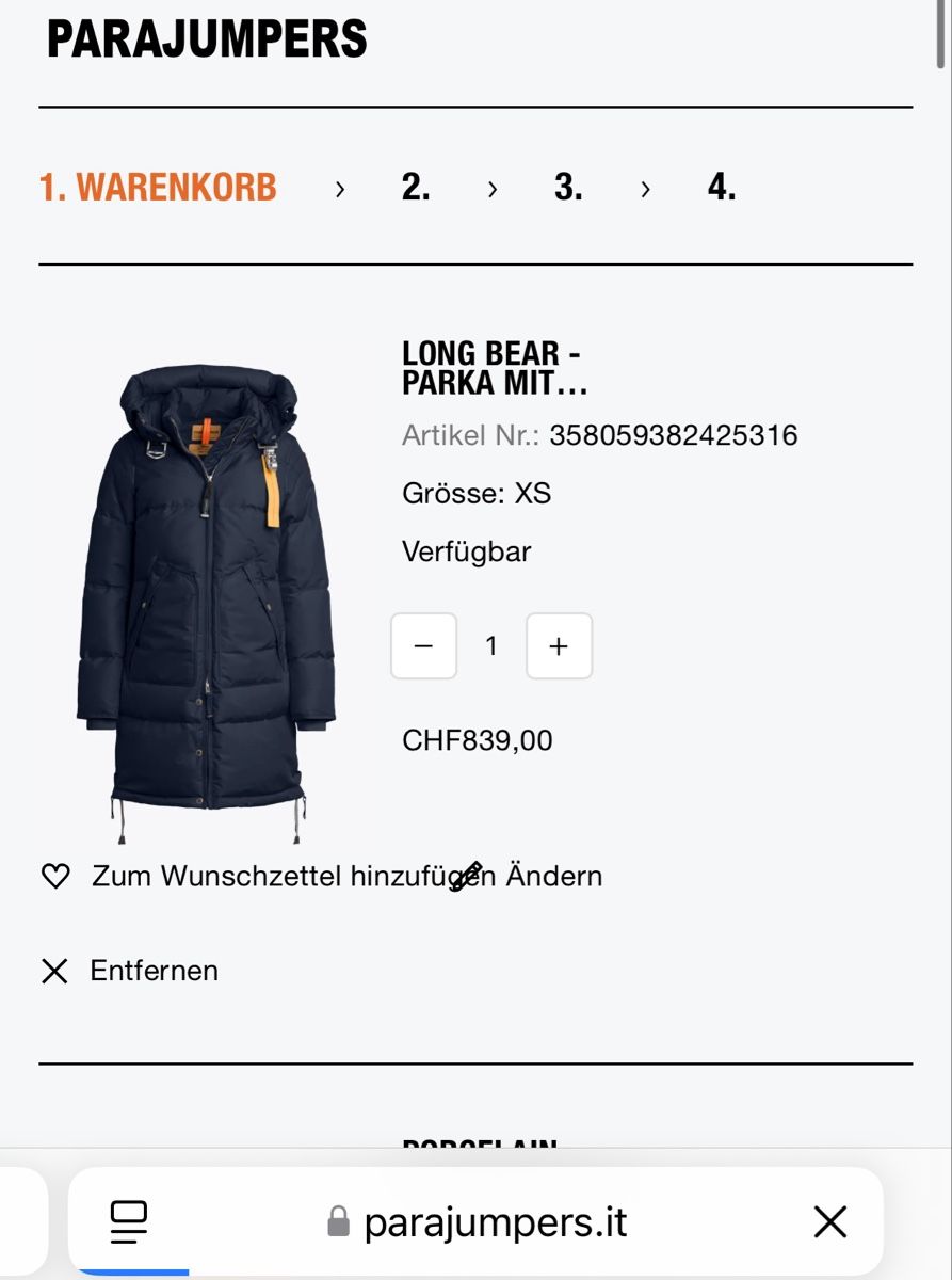Parajumpers Giacche: Parajumper Navy Blue Damen XS – Nuovo (secondo la descrizione) da Zürich venduto da Lee_z8vs 4