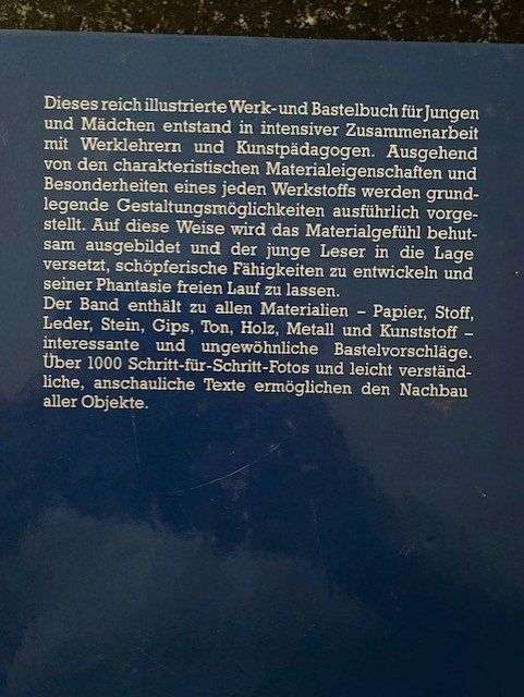 Bücher: Das grosse, farbige Bastel- und Werkbuch – Gebraucht aus Bätterkinden von Albera 1