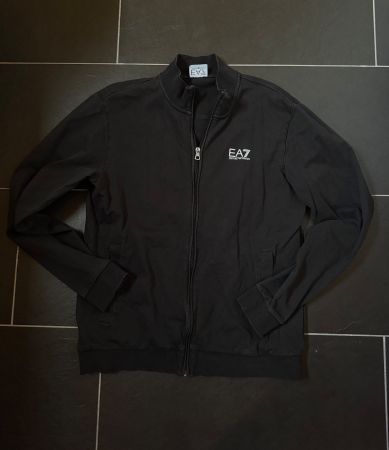 EA7 Emporio Armani Herren Jacke Schwarz Top Zustand!