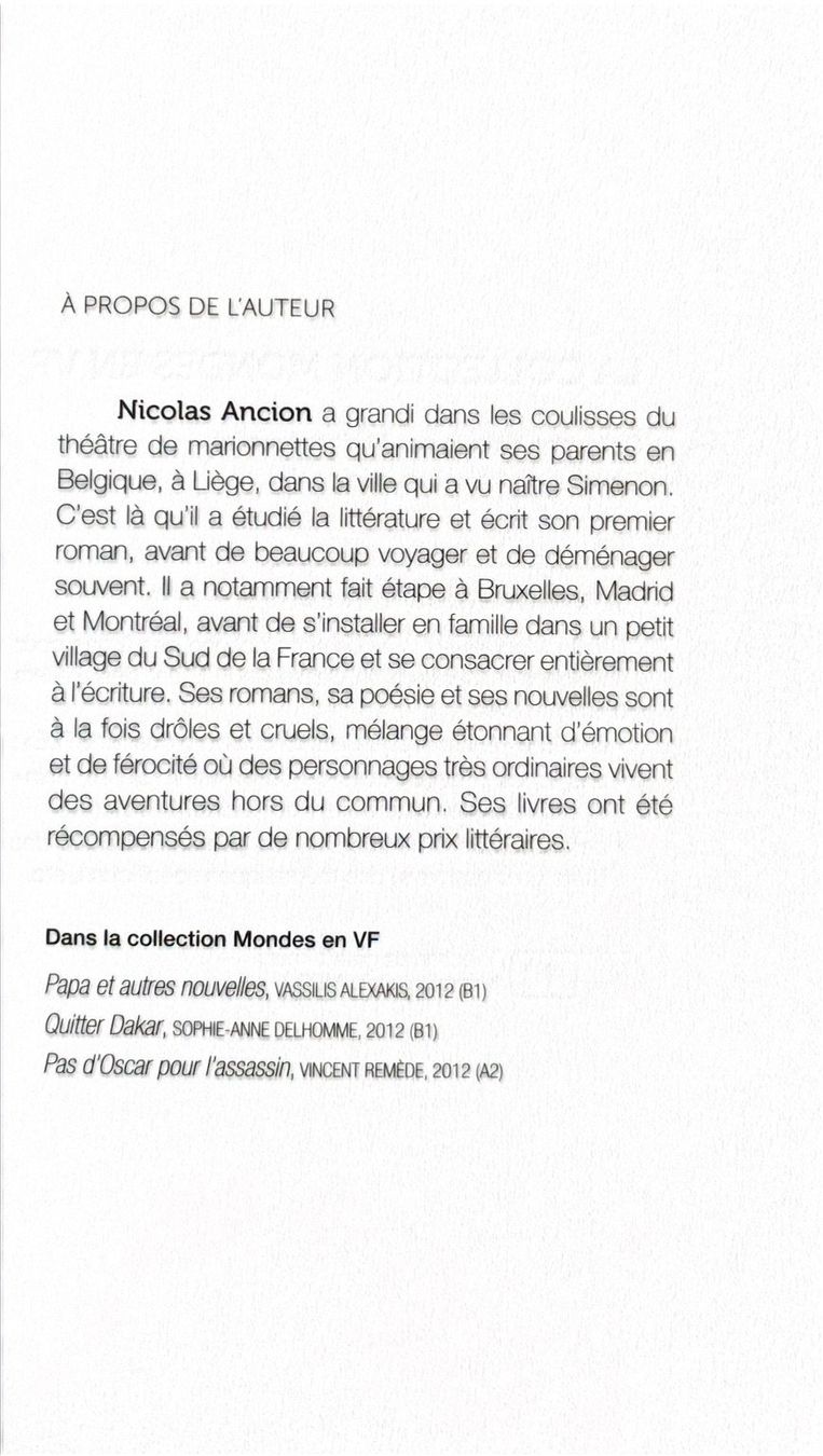 Libri: Ancion Nicolas, La cravate de simenon – Nuovo (secondo la descrizione) da Sarnen venduto da Livres 2