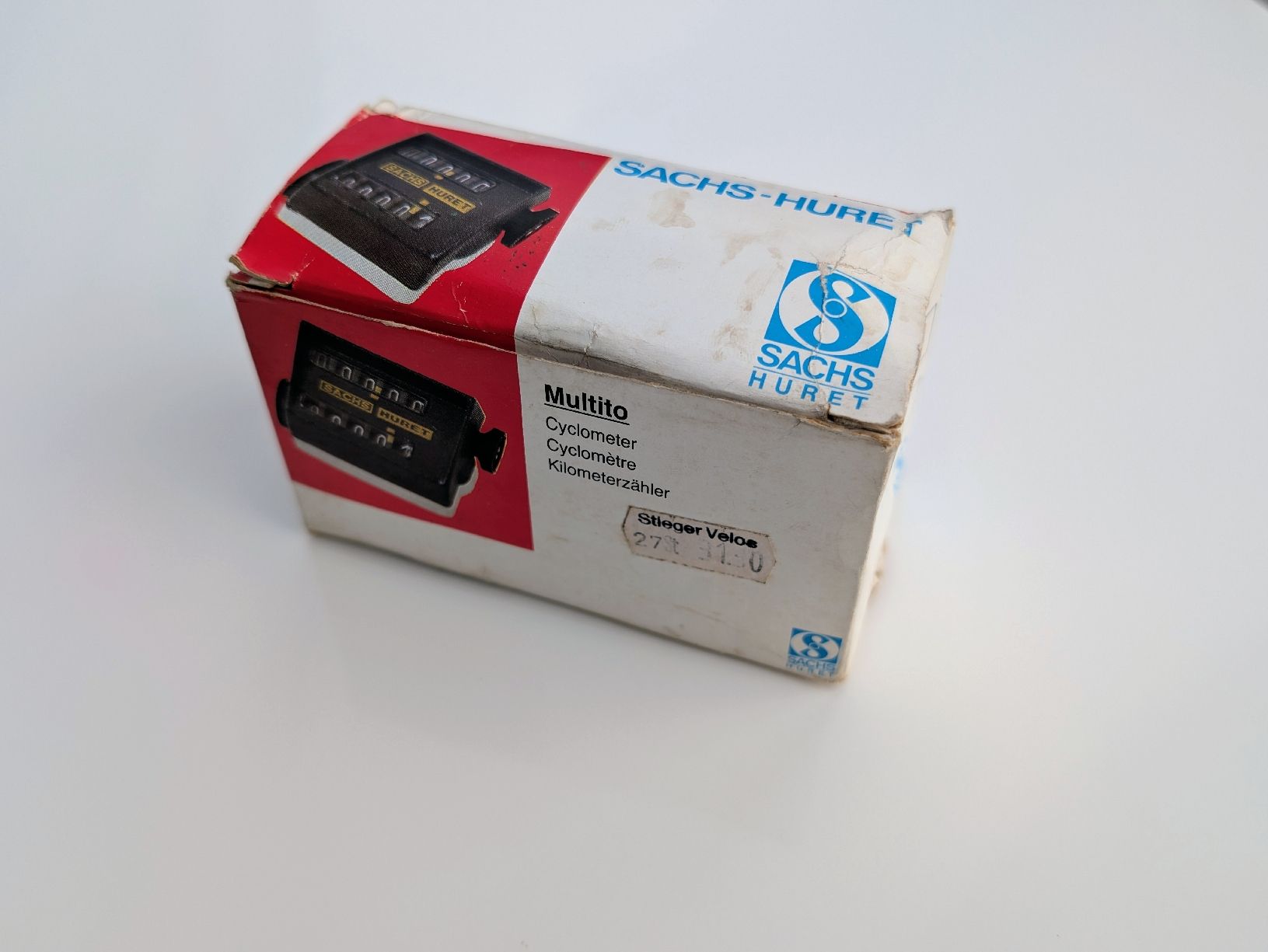 Messen: Vintage Sachs Huret Multito Cyclometer  – Neu und originalverpackt aus Oberriet SG von Bokost 3