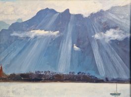 huile sur toile de Elis Zbinden