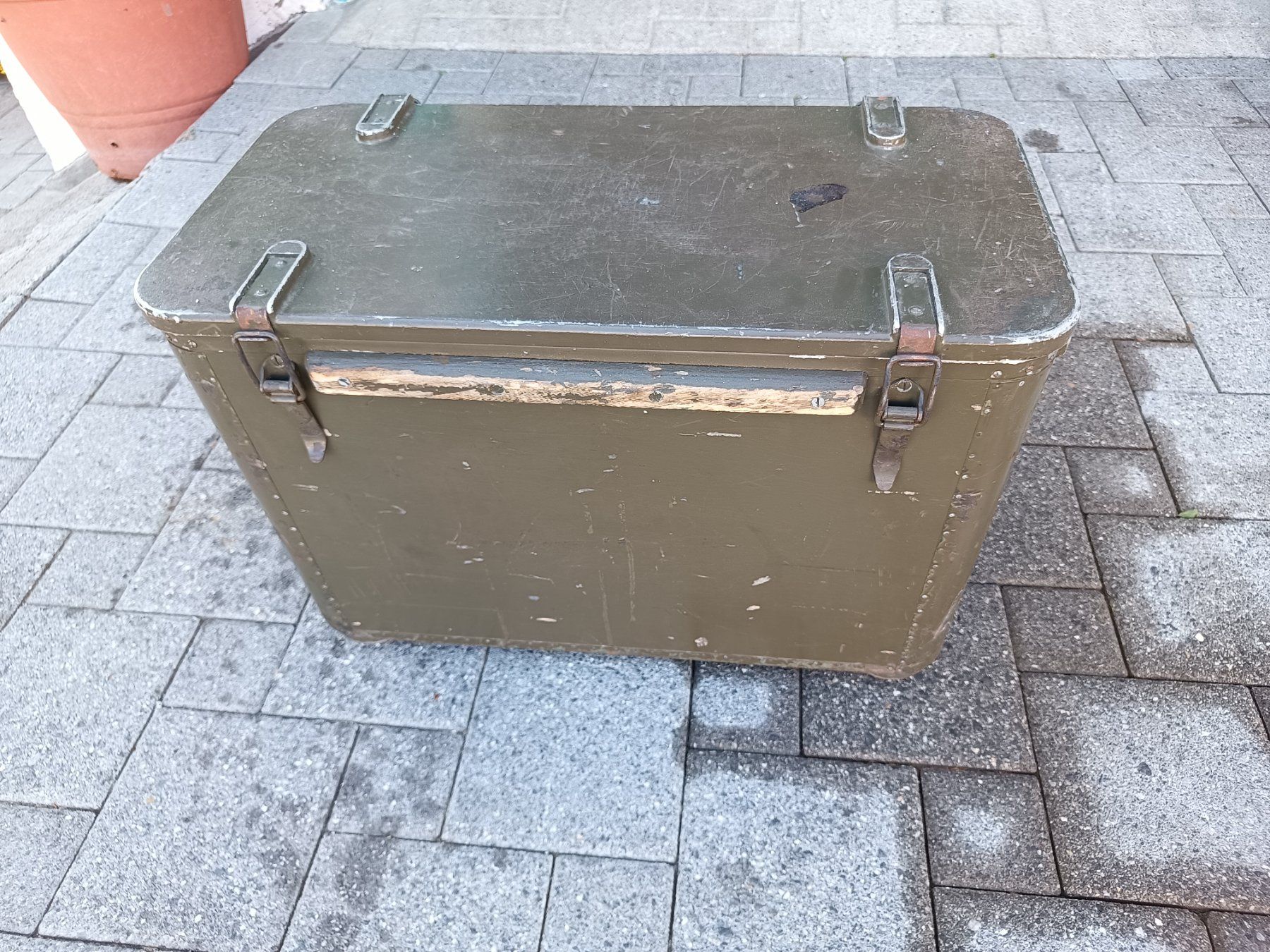 Cucine complete: Schweizer Militär Speiseträger – Usato da Oberegg venduto da A-Z.Handel.Loehrer