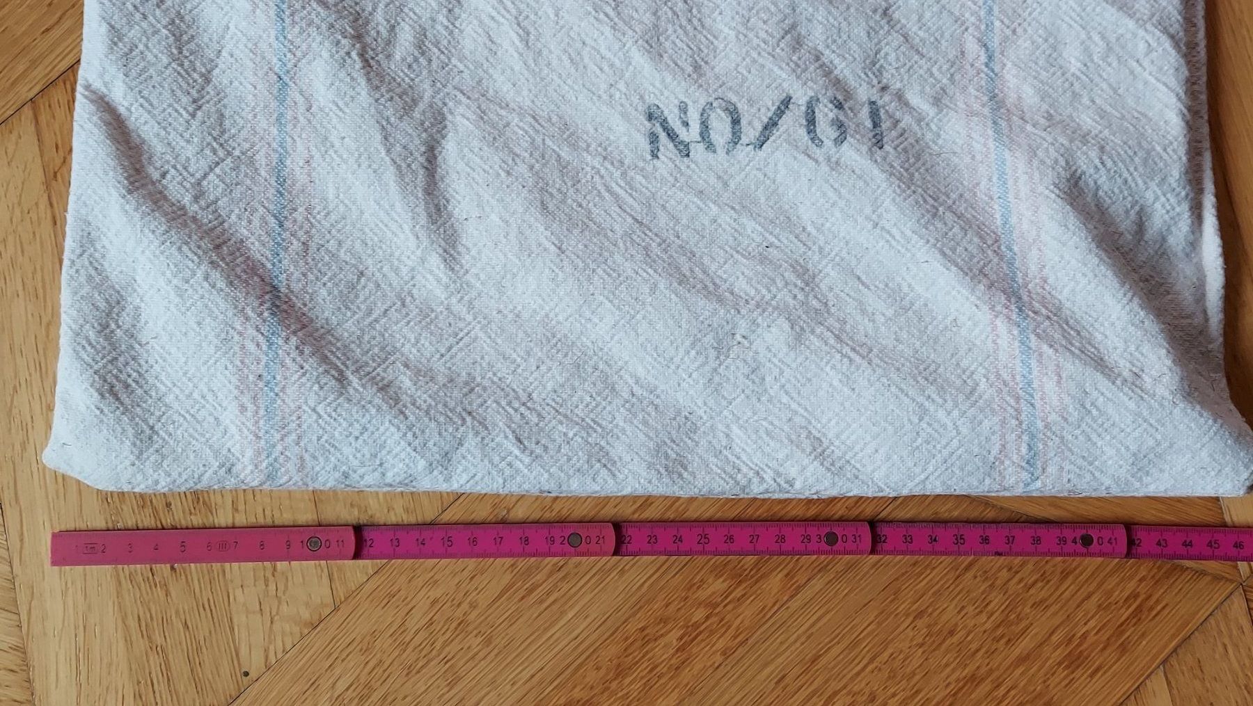 Tessuti: Vintage Baumwoll-Leinensack "CHASE Seamless Extra Quality" – Usato da Thalheim venduto da silvara01 3