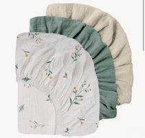Neufs- 3 draps pour lit 66 x 96 pour bébé (Chicco Next2Me)