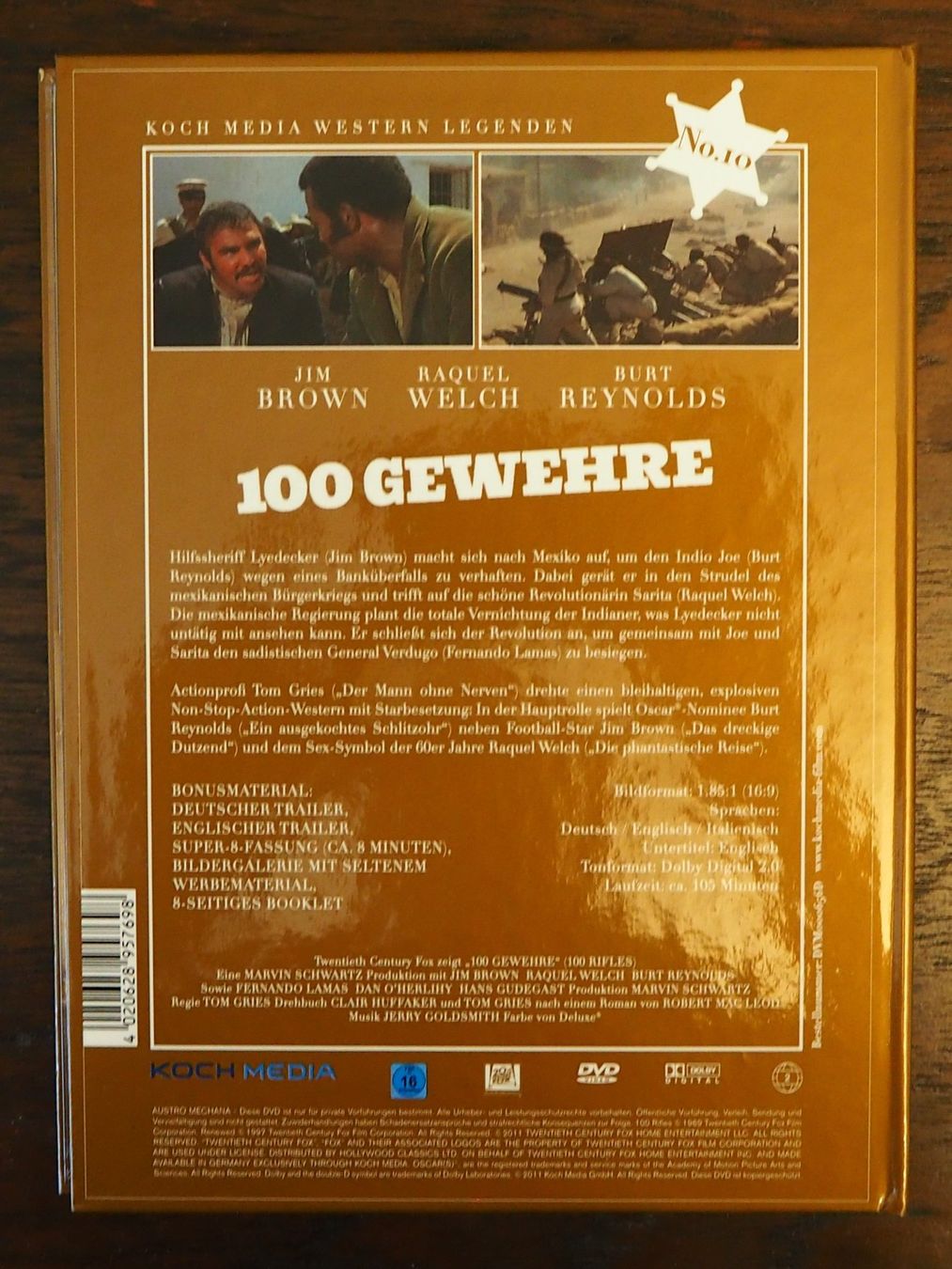Tutti i DVDs: 100 Gewehre / Burt Reynolds – Usato da Chur venduto da big_5zx8 1
