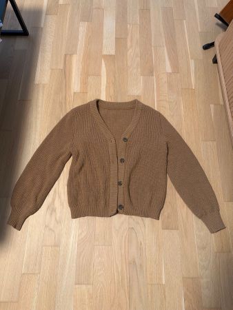 Damen Strickjacke rötlich braun Grösse S guter Zustand