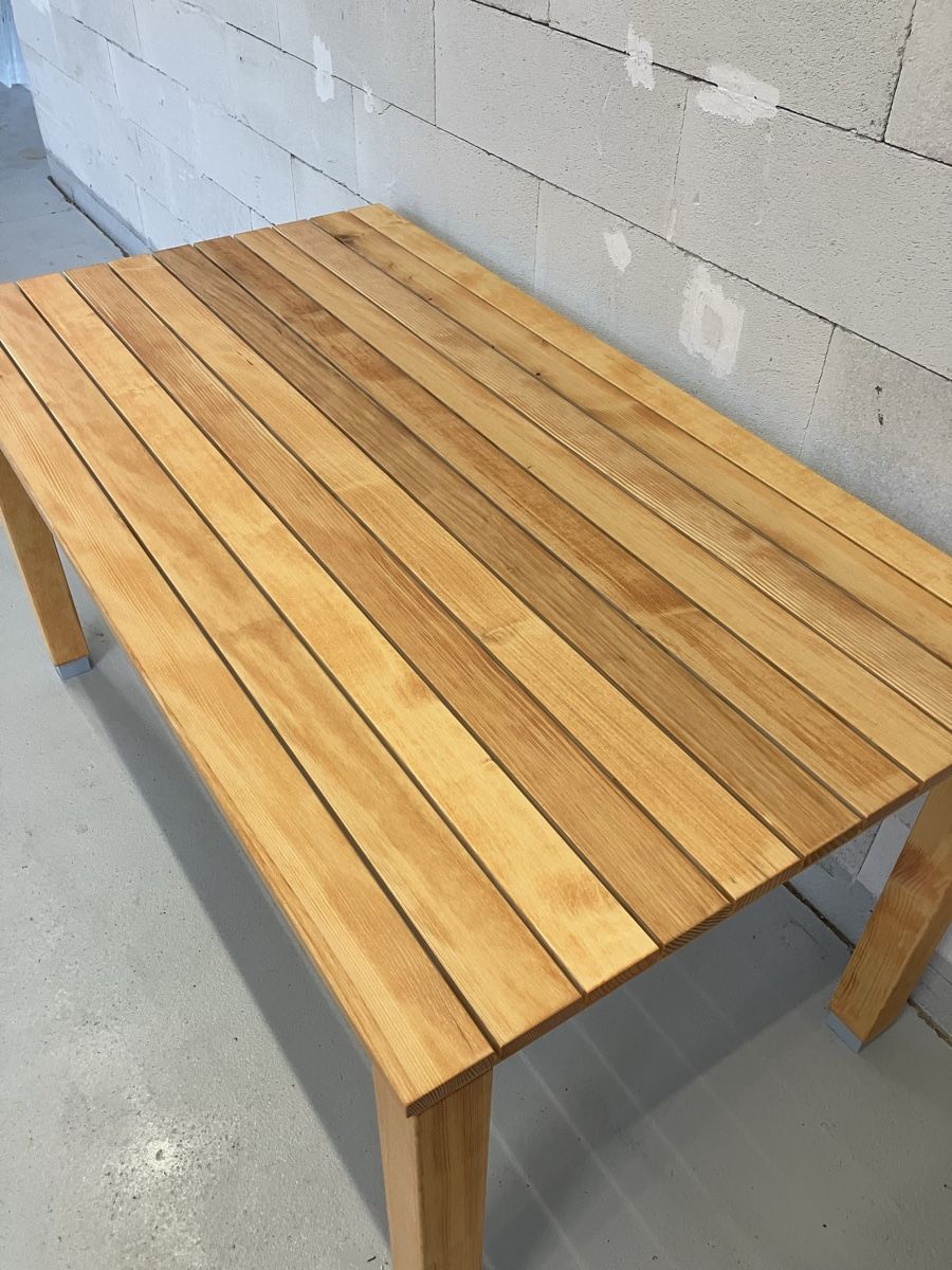 Tische: Gartentisch aus Holz neu 1.5 m – Neu (gemäss Beschreibung) aus Werthenstein von LEGE77 6