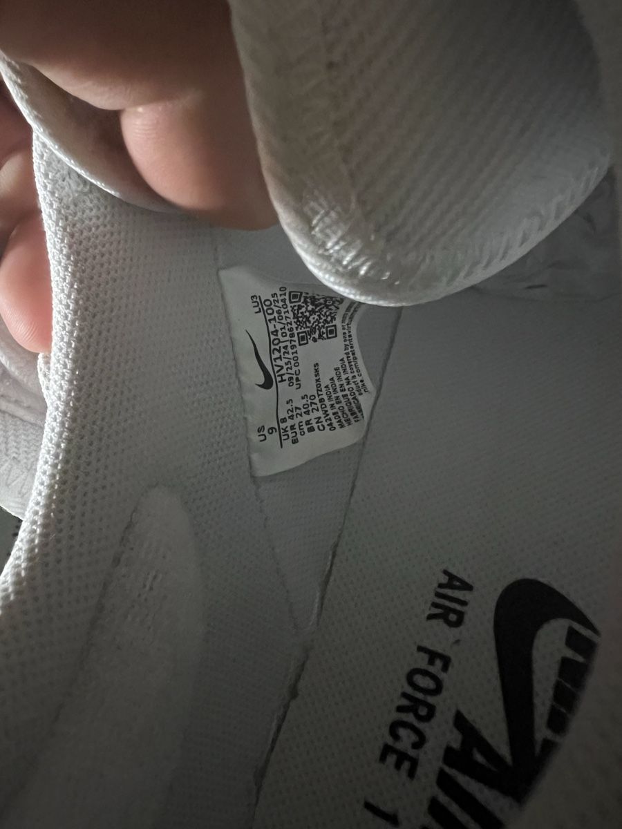 Nike Scarpe da uomo: Nike air force 1 low canvas – Nuovo e nell'imballaggio originale da Zürich venduto da Realvintagesale 7