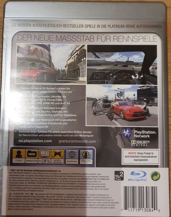 Giochi: Platinum Gran Turismo 5 Prolgoe PS 3 – Nuovo (secondo la descrizione) da Heinrichswil venduto da frankie19860 2